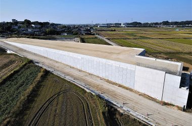 愛知県　豊田南バイパス田町地区道路建設工事
